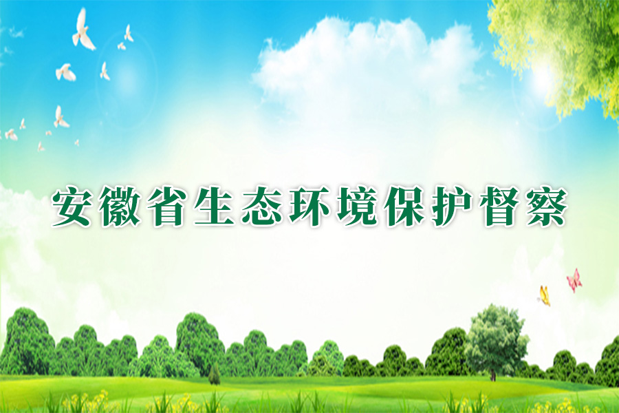 安徽省生态环境保护督察
